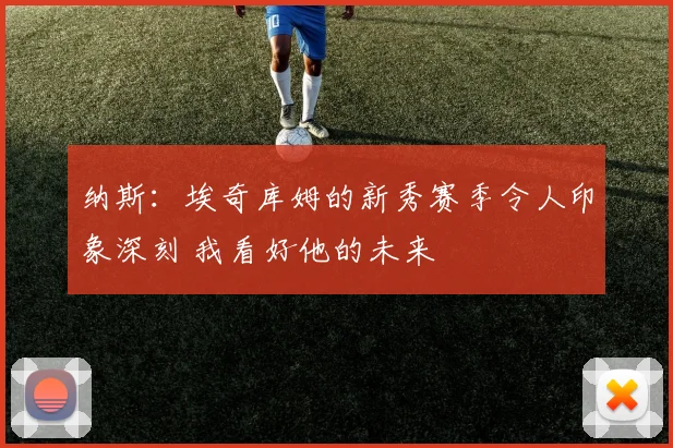 纳斯：埃奇库姆的新秀赛季令人印象深刻 我看好他的未来
